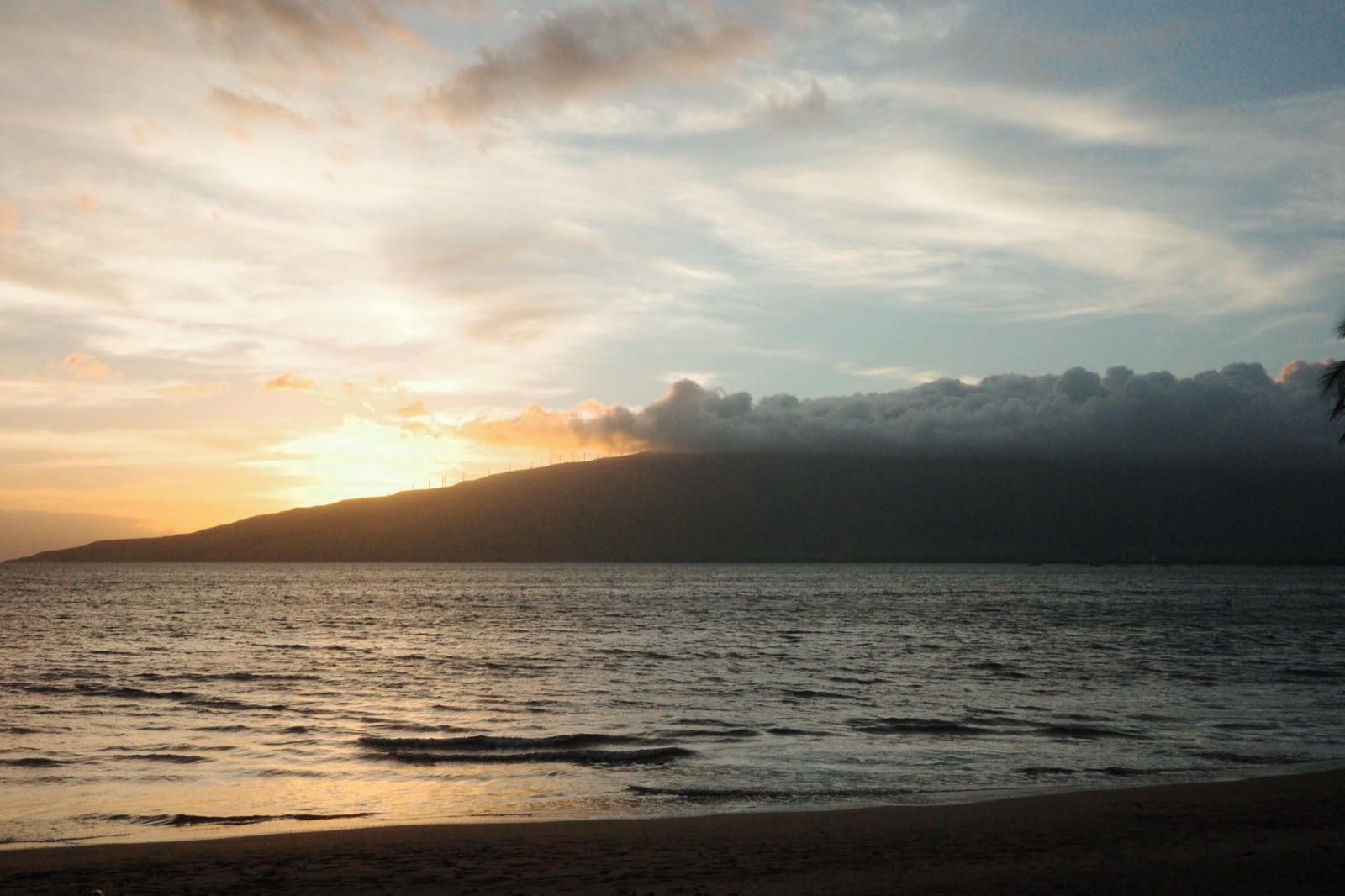 Island sunset